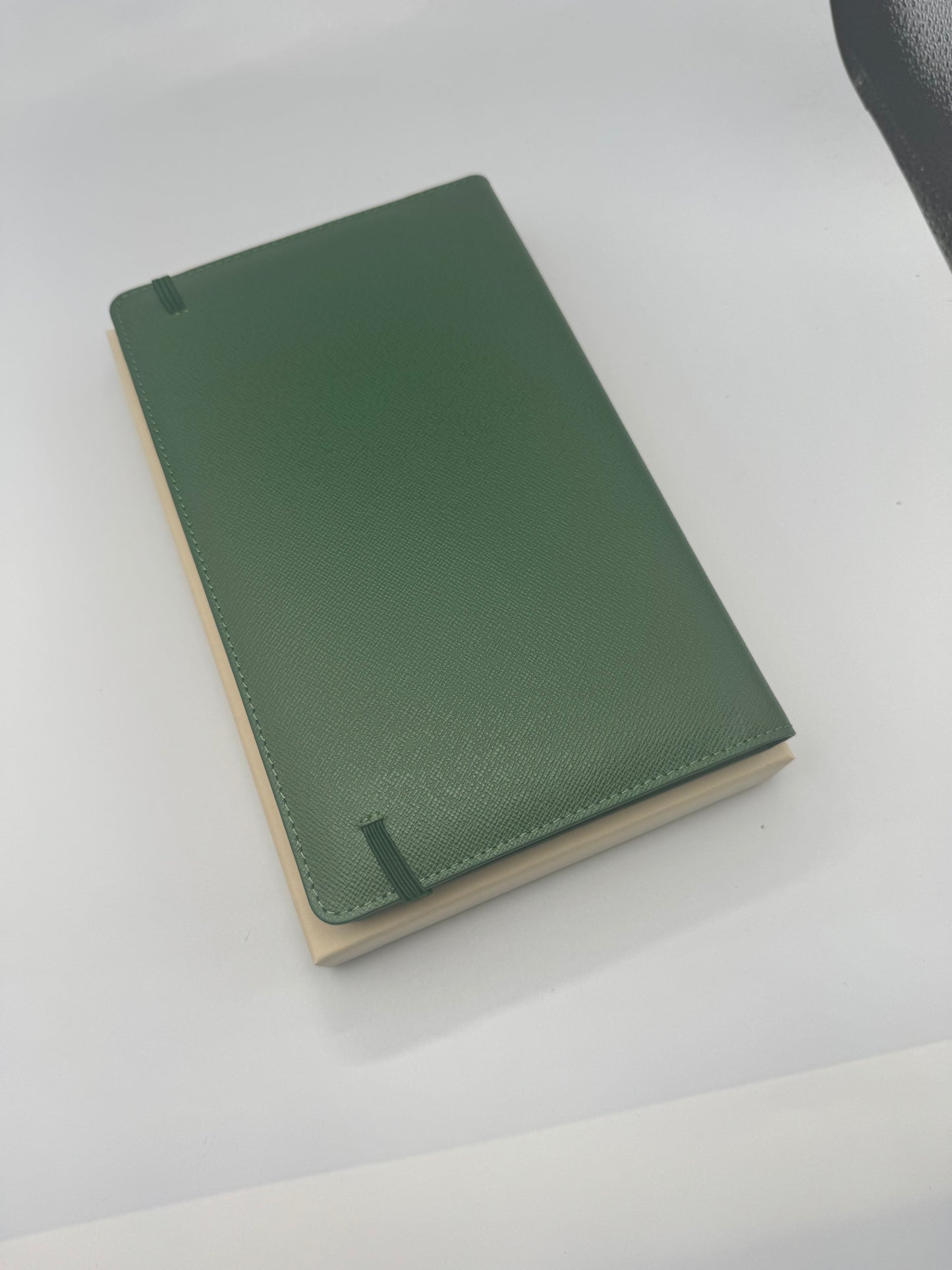 Rolex Notebook & Separate Green Leather Cover