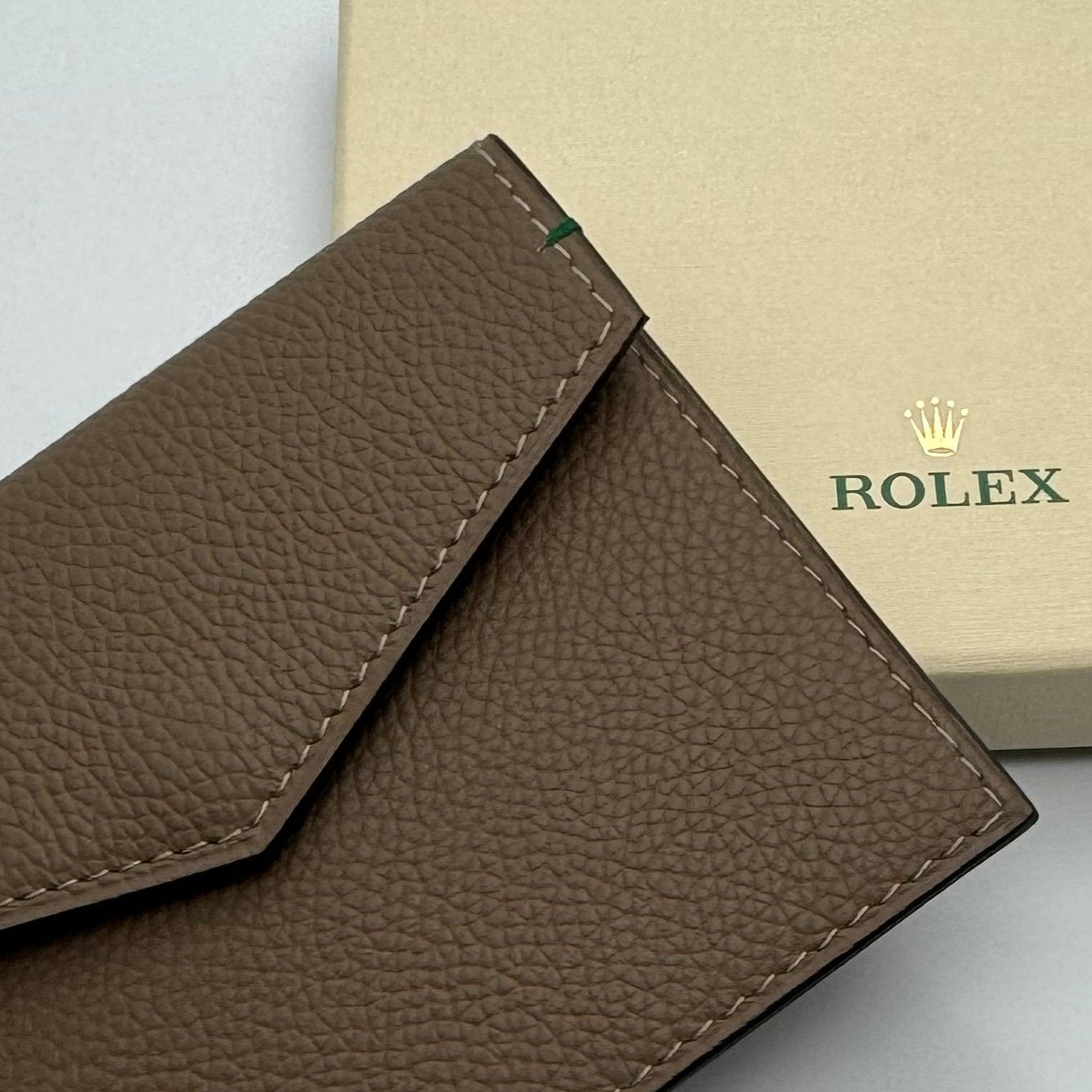 Rolex Leather Credit Card Wallet/Holder