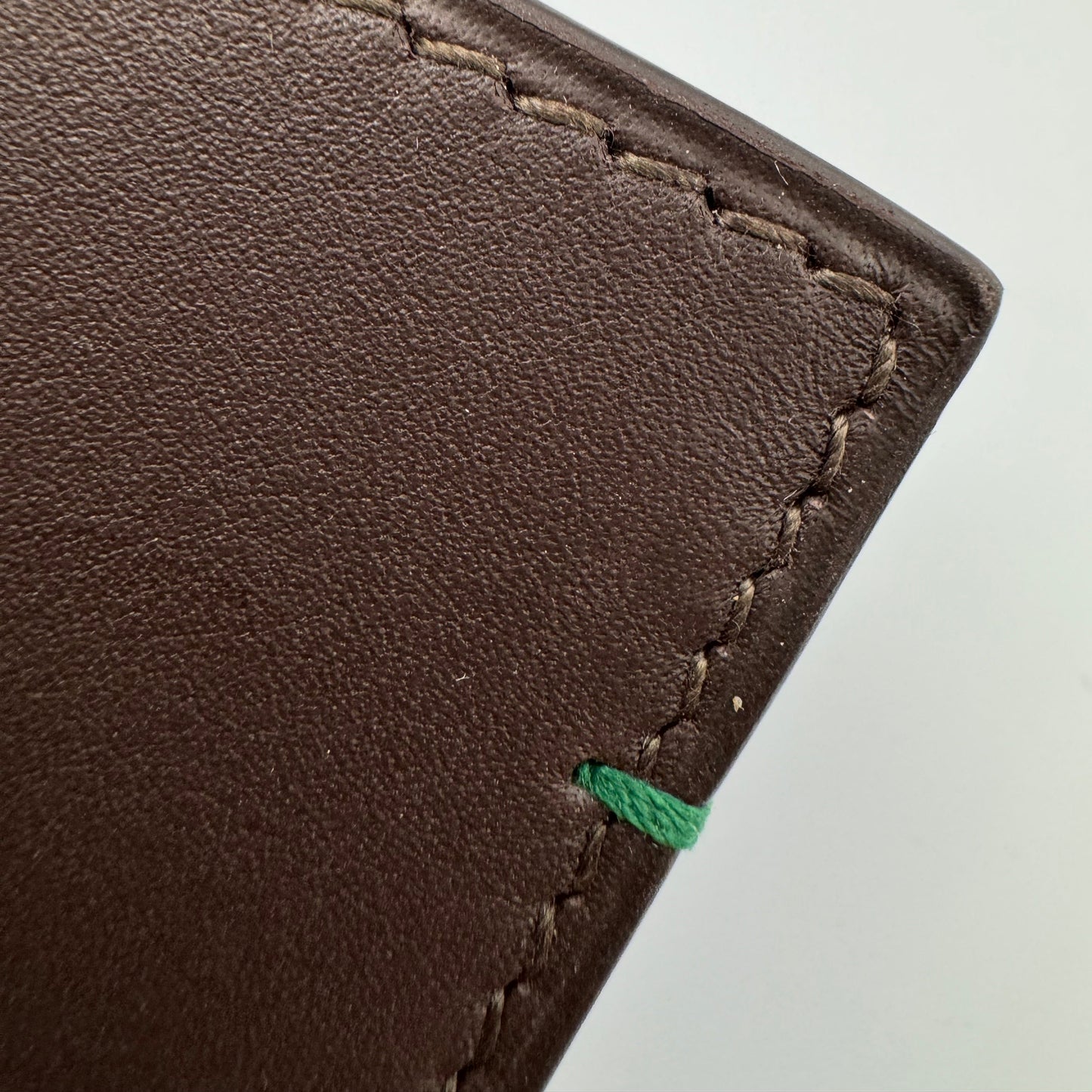 Rolex Dark Brown Leather Wallet