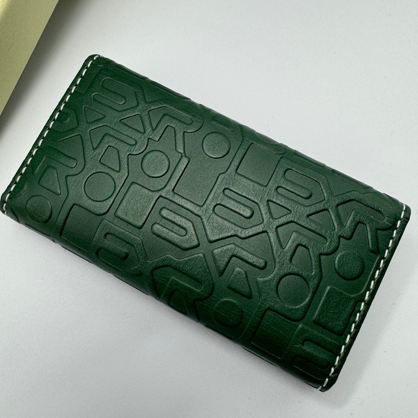 Embossed Rolex Jubilee Key Chain Wallet