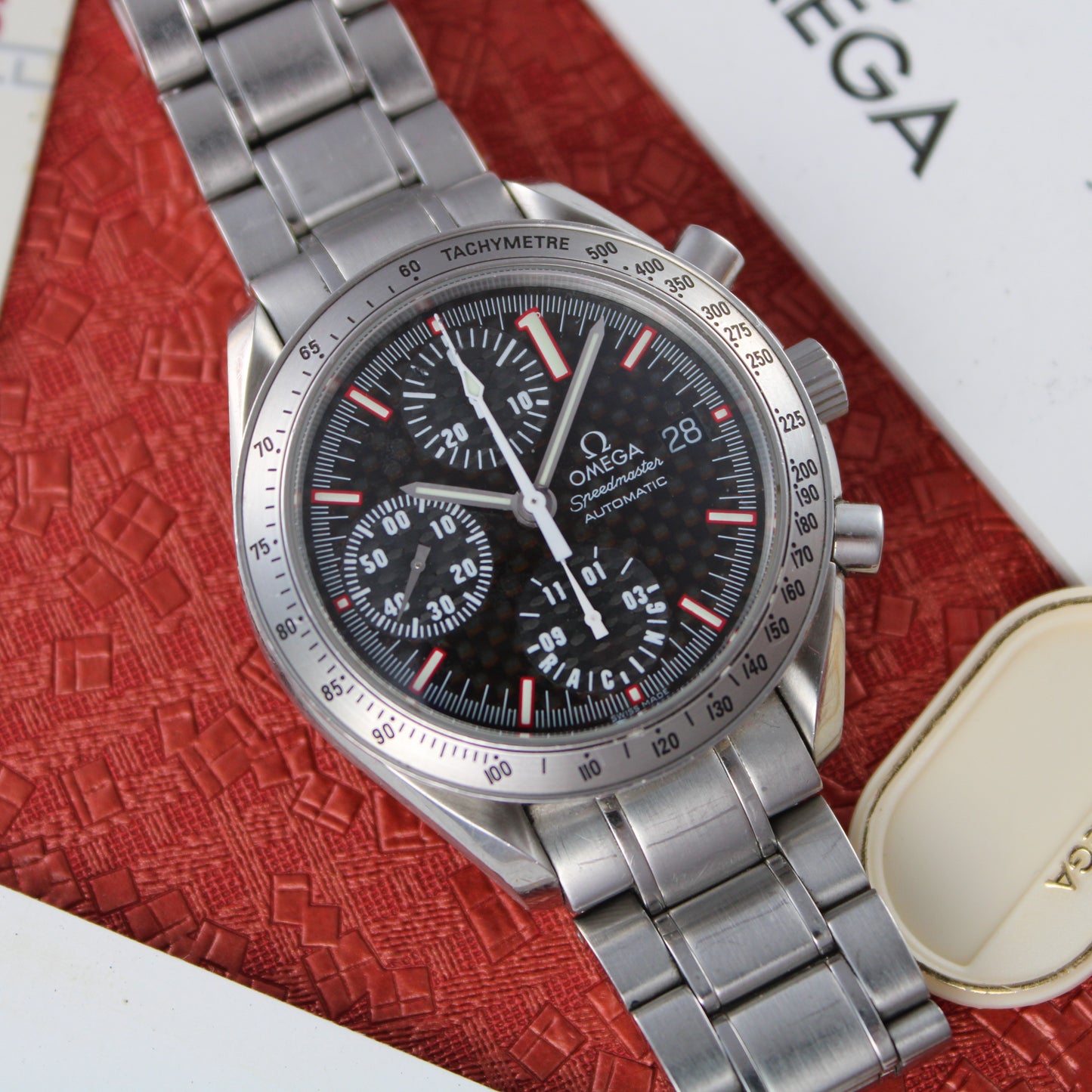 Omega Speedmaster Racing Schumacher Limited Edition 2001