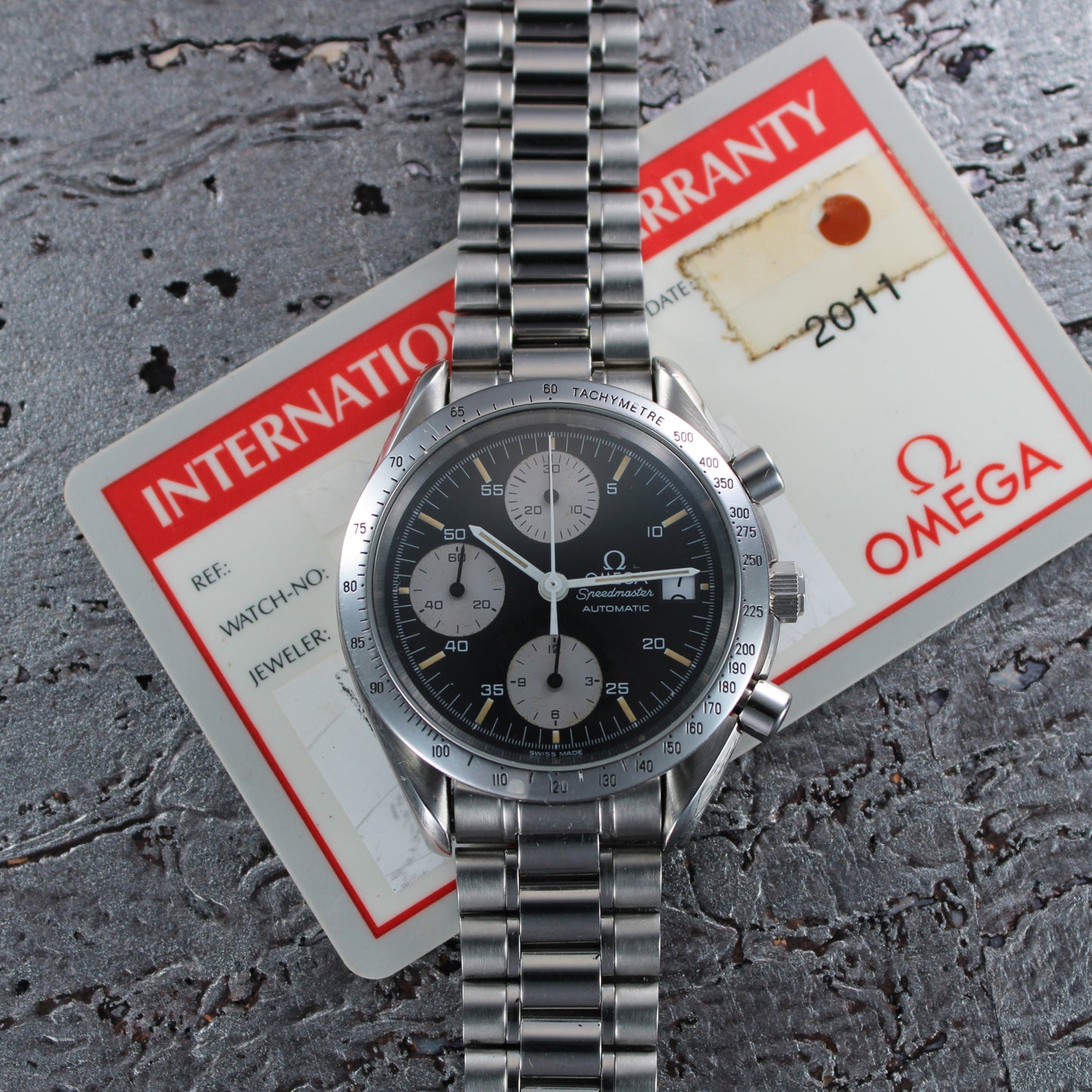 Omega Speedmaster Reverse Panda Chronograph 3511.50 1991