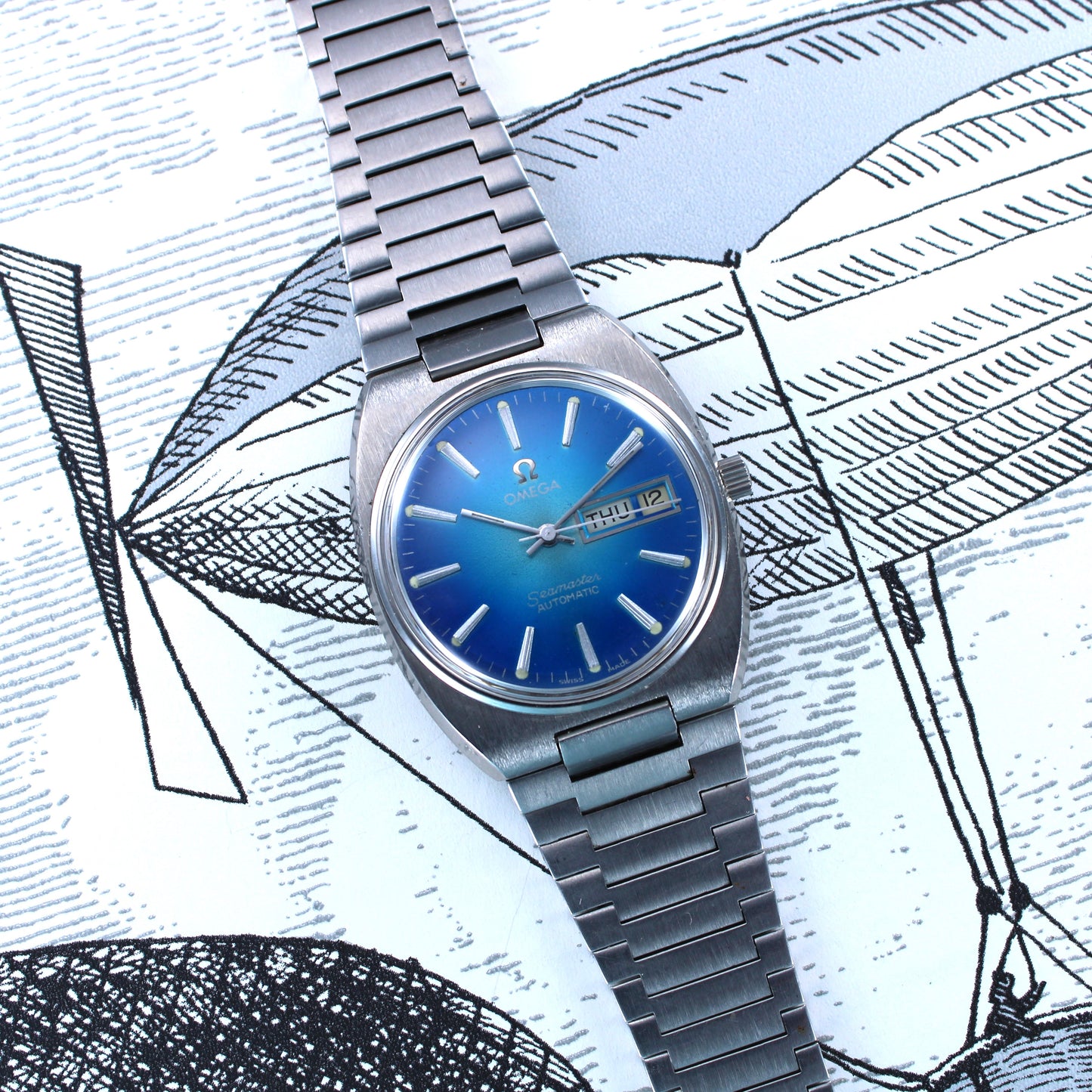 Omega Seamaster Integrated Bracelet 1979