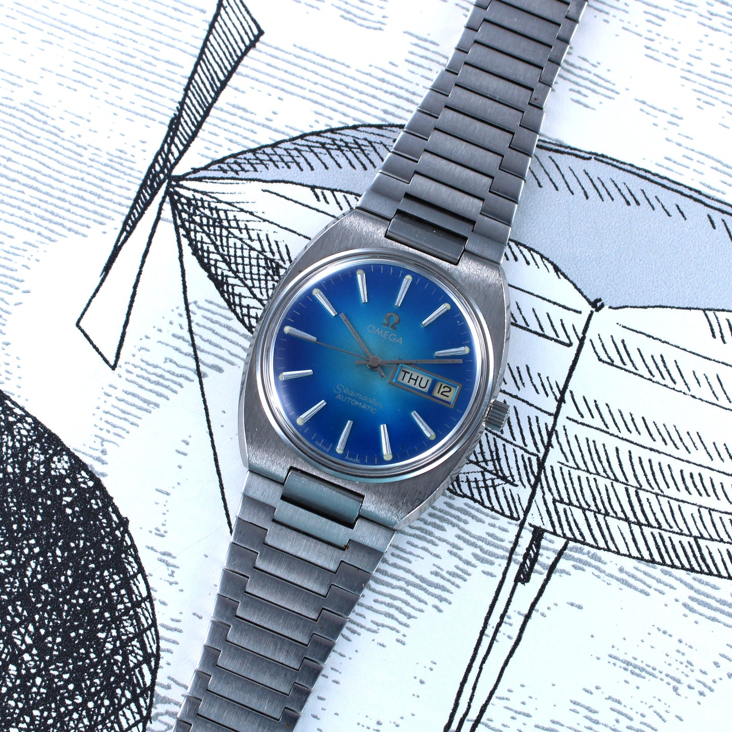Omega Seamaster Integrated Bracelet 1979