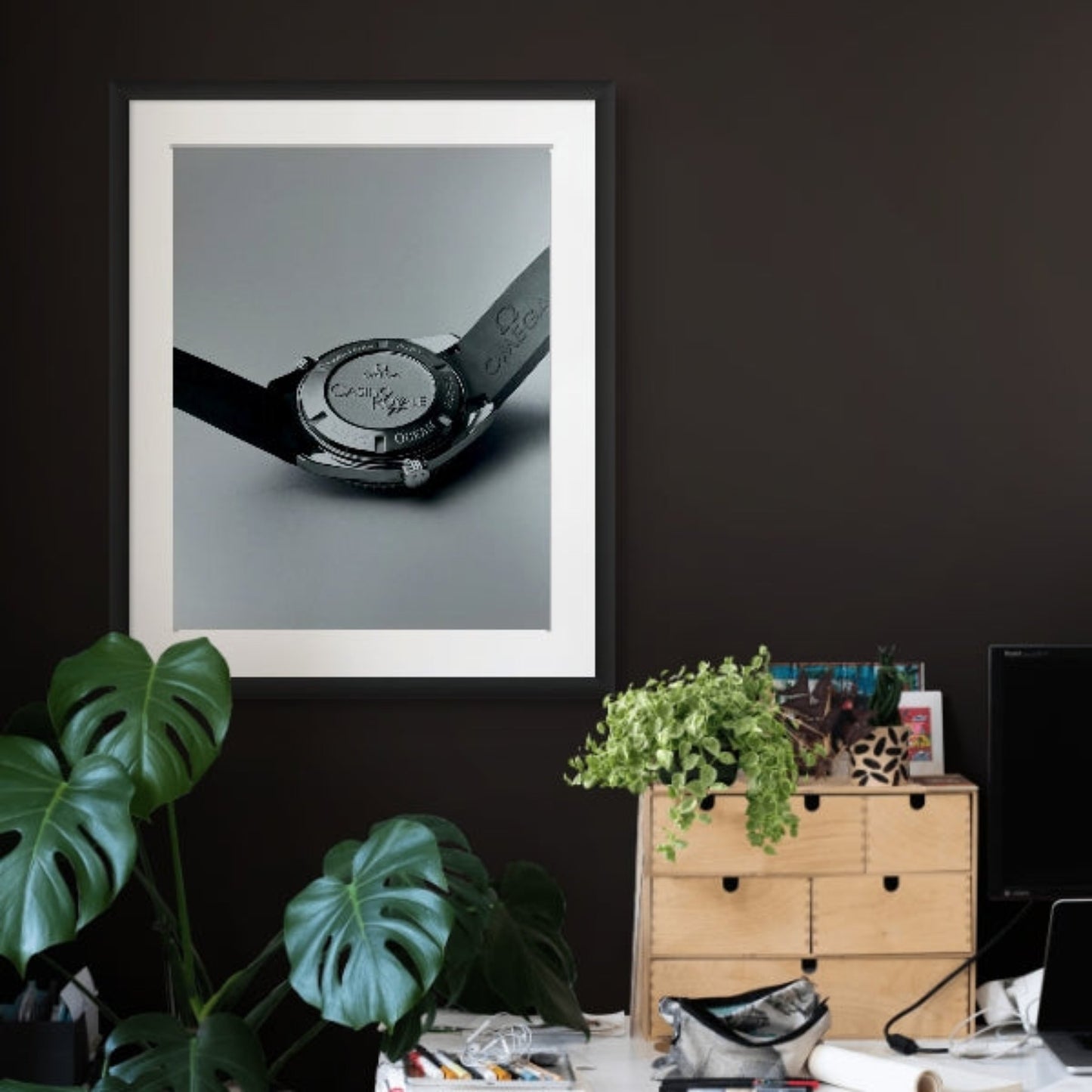Original Omega Print James Bond Seamaster Planet Ocean Casino Royale