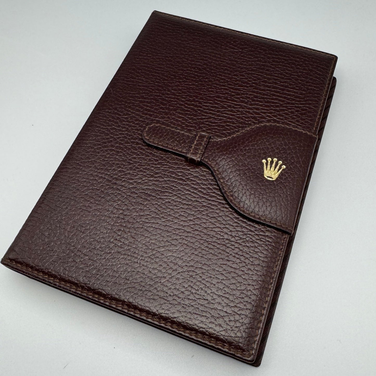 Rolex Leather Notebook & Cover Vintage 1970s