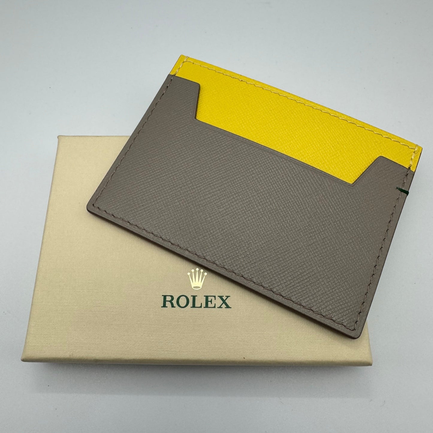 Rolex Leather Credit Card Wallet/Holder