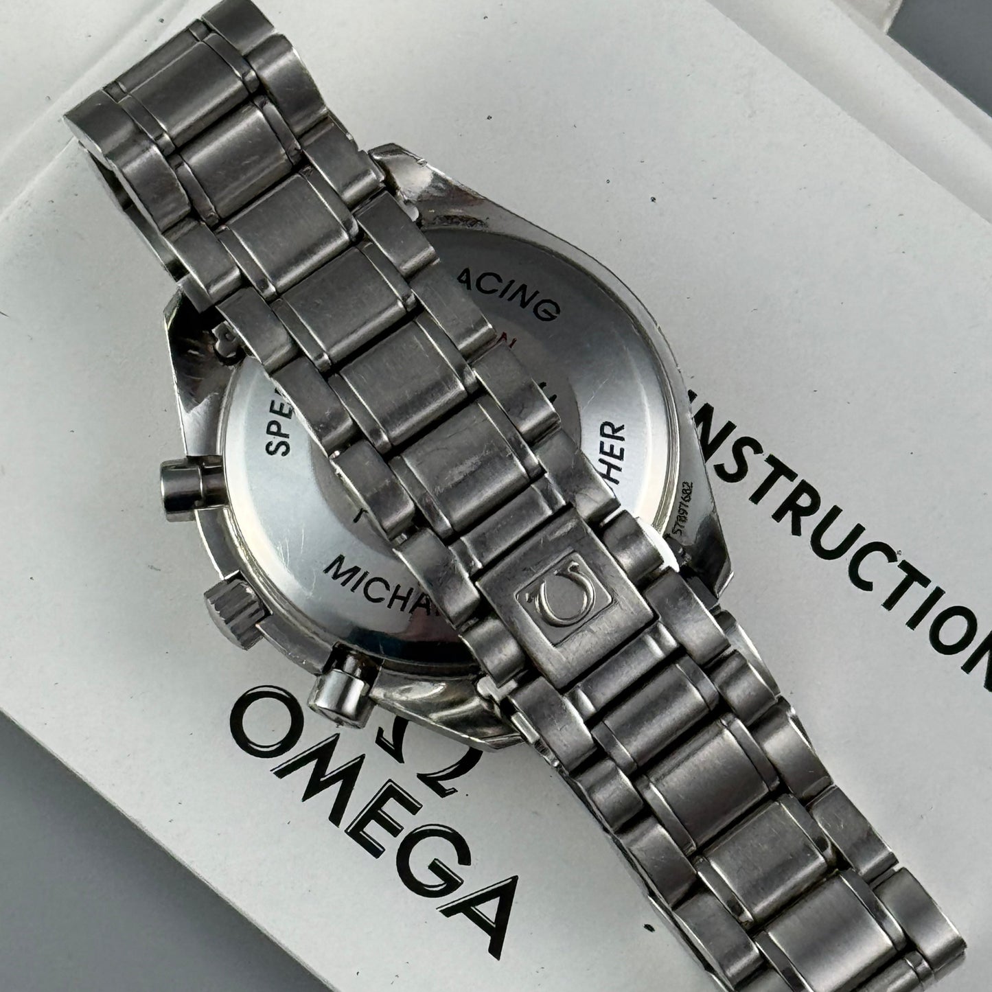 Omega Speedmaster Racing Schumacher Limited Edition 2001