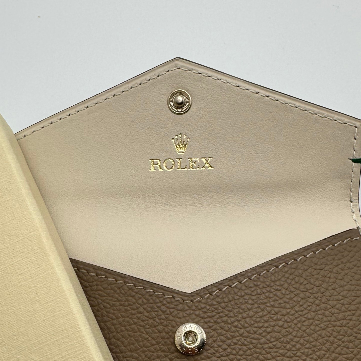Rolex Leather Credit Card Wallet/Holder