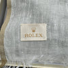 Rolex Grey Italian Linen Scarf