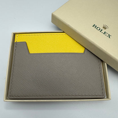 Rolex Leather Credit Card Wallet/Holder