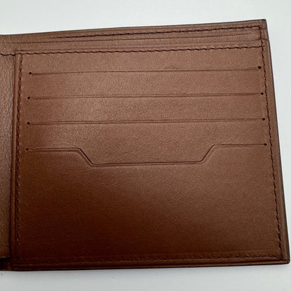 Rolex Brown Saddle Leather Wallet