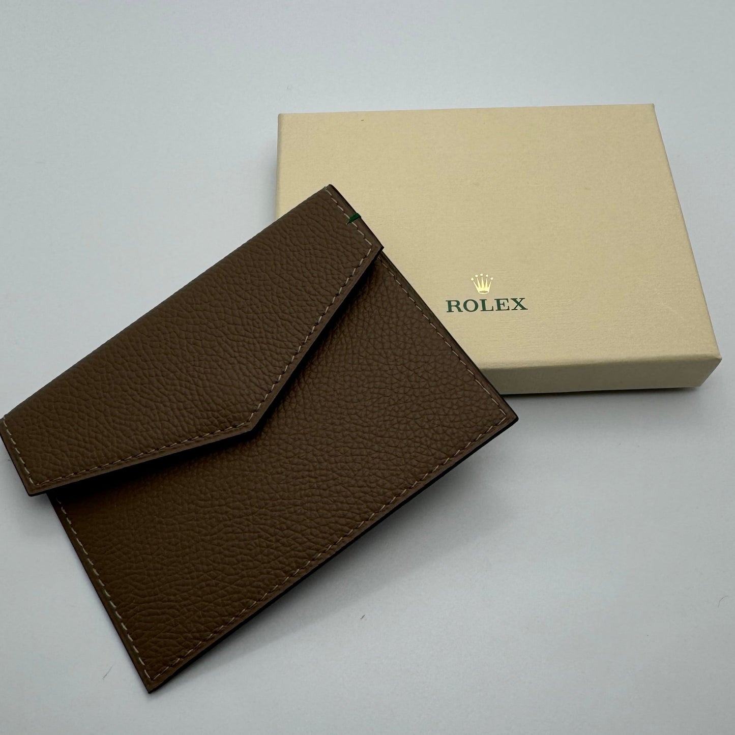 Rolex Leather Credit Card Wallet/Holder