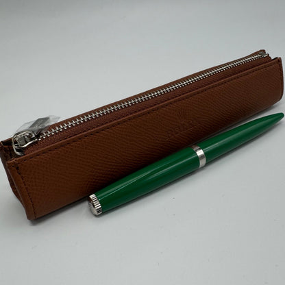 Rolex Saddle Leather Pen Pouch & Ball Point Pen