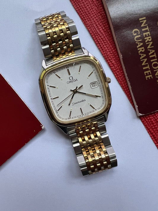 Omega Seamaster Brest 18k Gold 1986