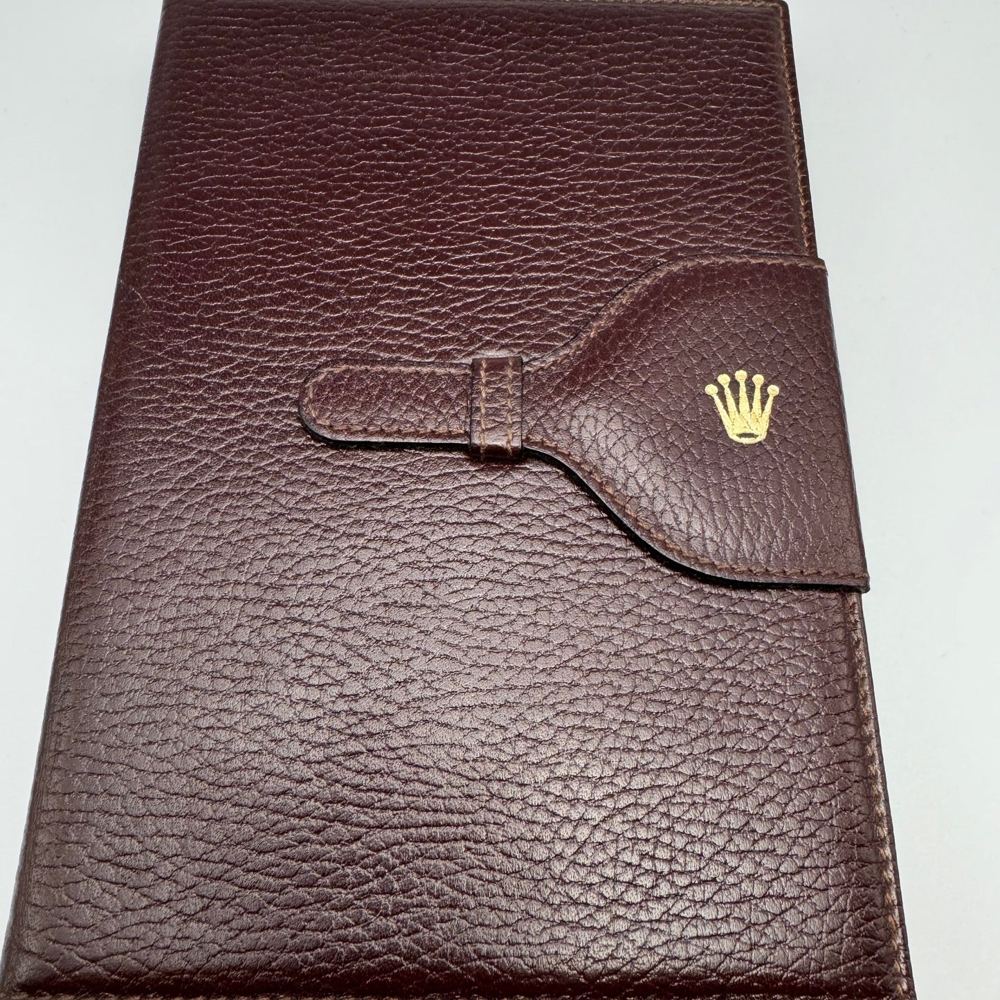 Rolex Leather Notebook & Cover Vintage 1970s