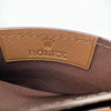 Rolex Brown Leather Credit Card Wallet/Holder