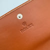 Rolex Jubilee Embossed Continental Leather Purse Size Large