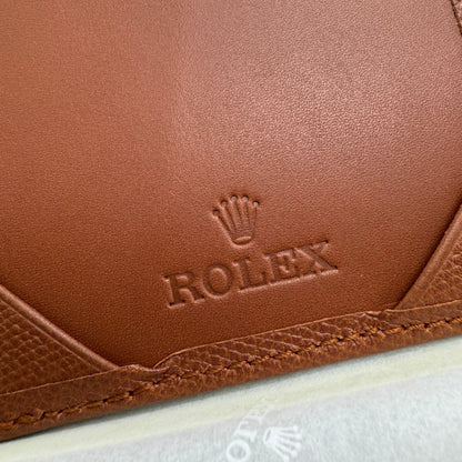 Rolex Leather Notepad & Jotter