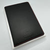 Omega Black Leather Passport Travel Wallet