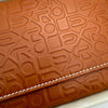 Rolex Jubilee Embossed Continental Leather Purse Size Large