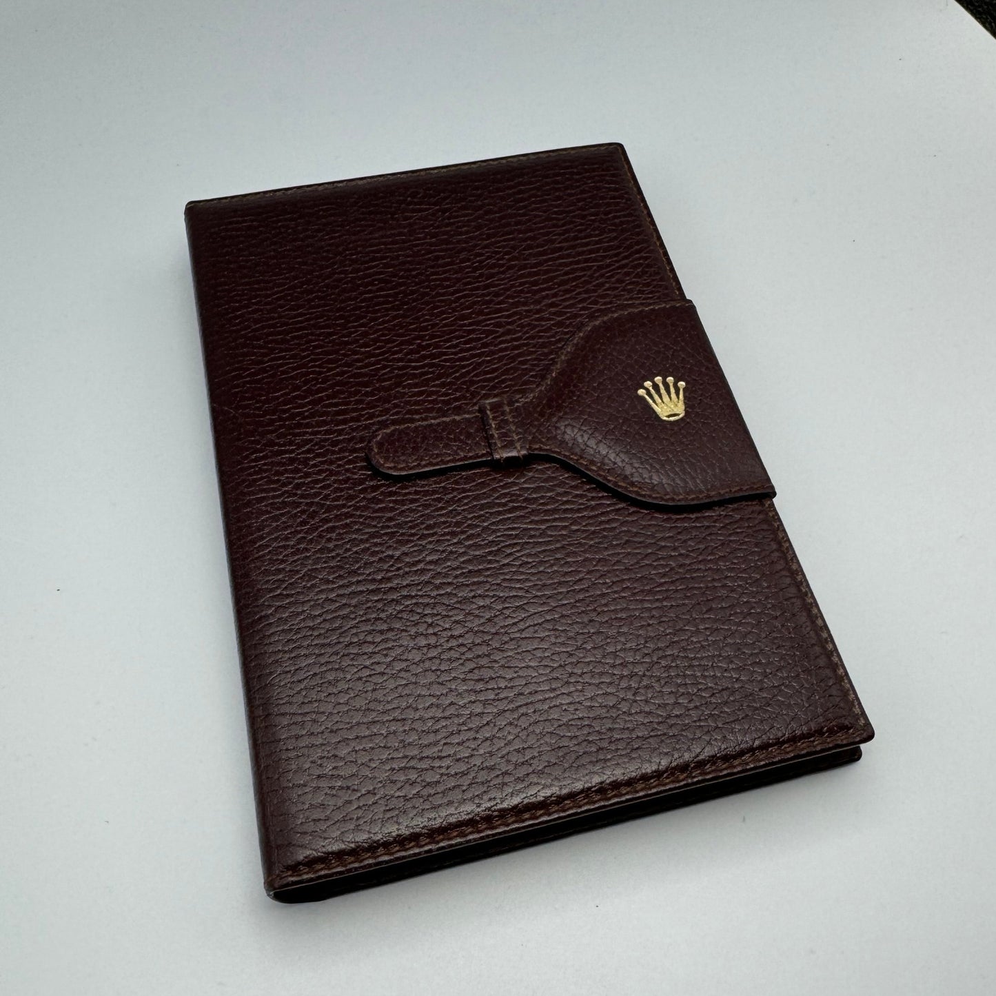 Rolex Leather Notebook & Cover Vintage 1970s