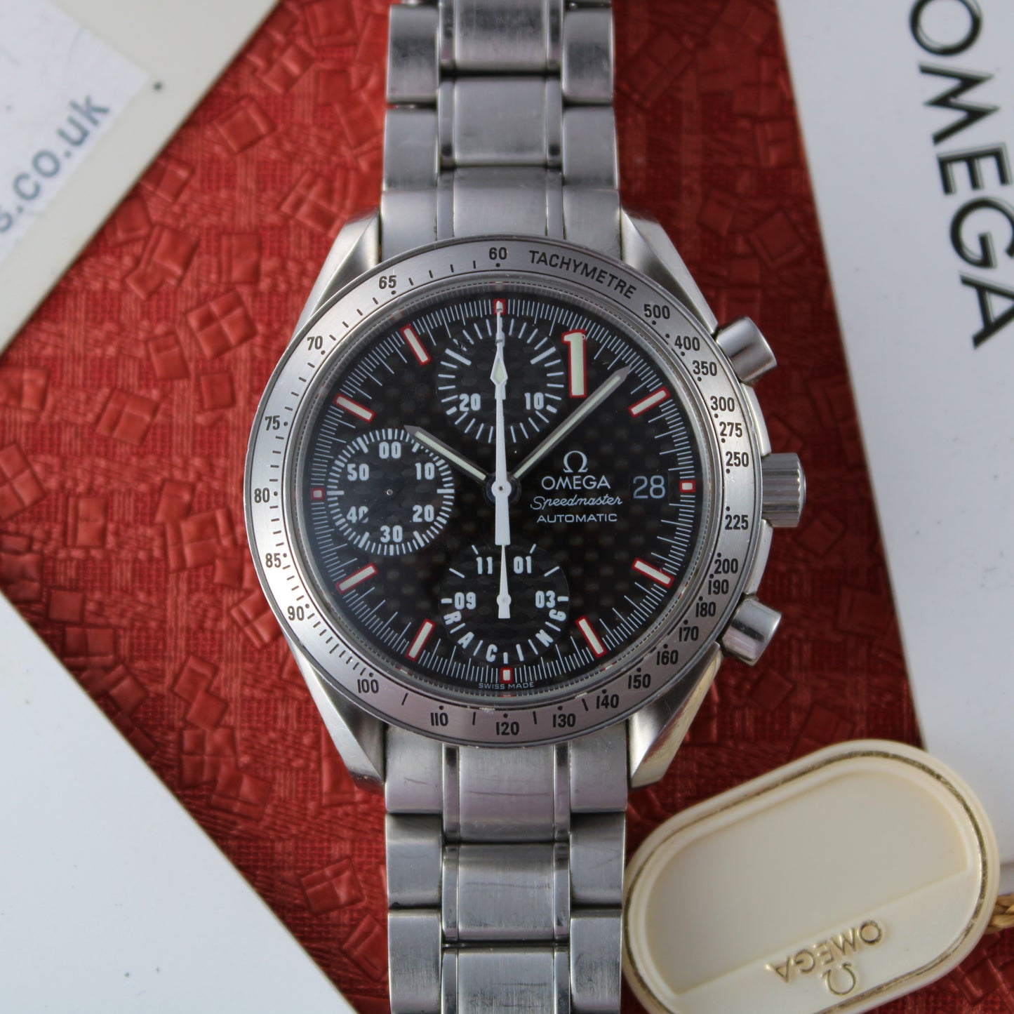 Omega Speedmaster Racing Schumacher Limited Edition 2001