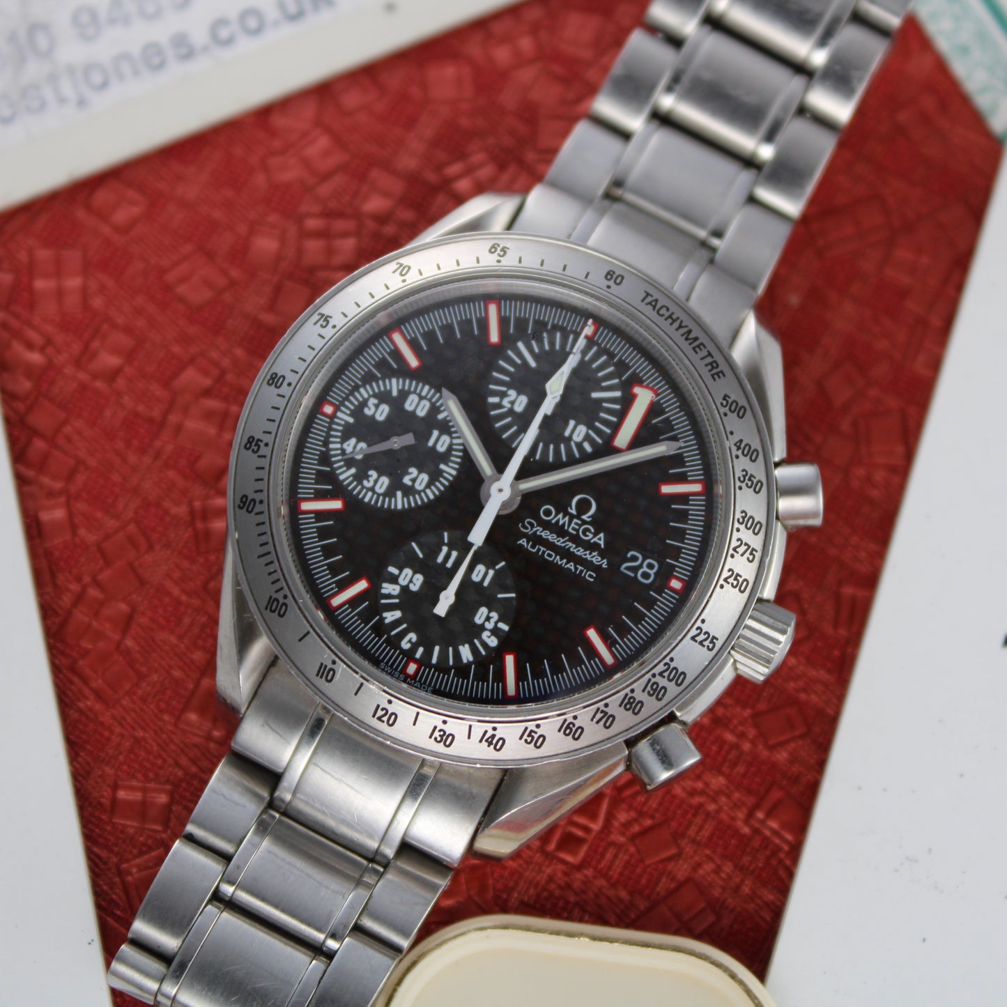 Omega Speedmaster Racing Schumacher Limited Edition 2001