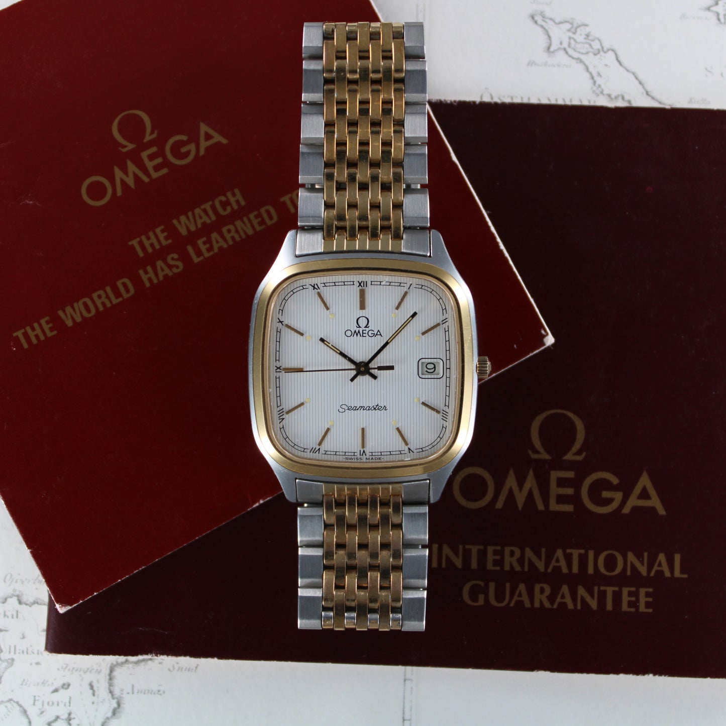 Omega Seamaster Brest Gold 1986