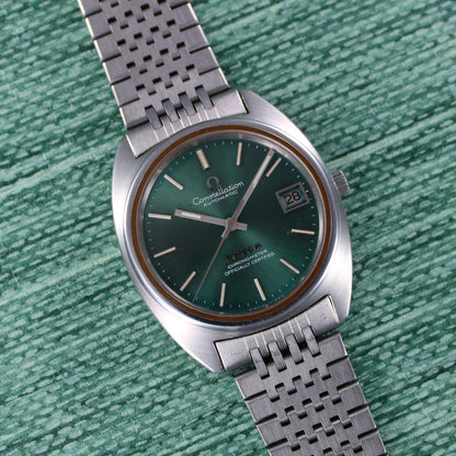 Omega Constellation 'Cushion Case' Automatic Date 1973