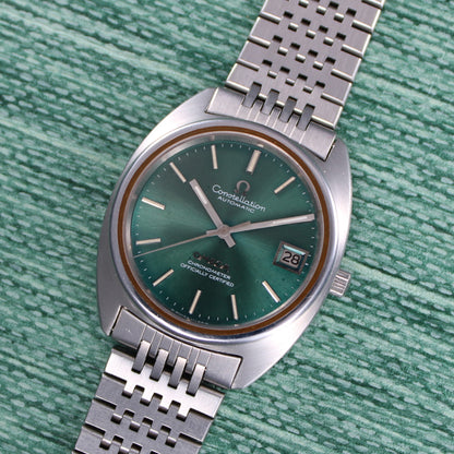 Omega Constellation 'Cushion Case' Automatic Date 1973