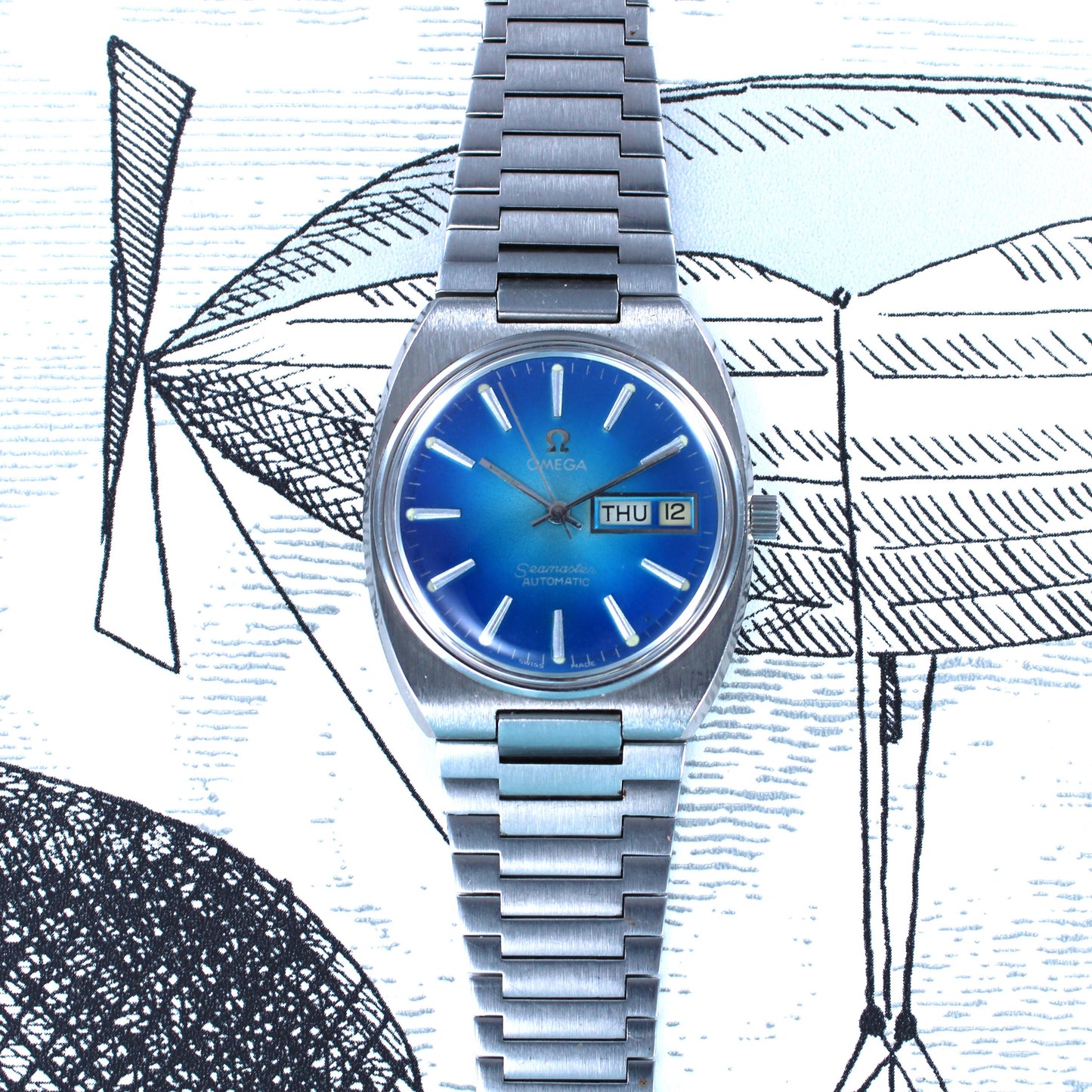 Omega Seamaster Integrated Bracelet 1979