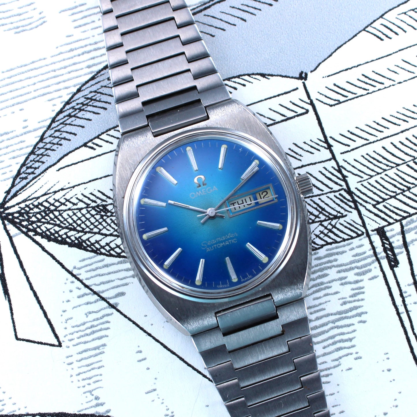 Omega Seamaster Integrated Bracelet 1979