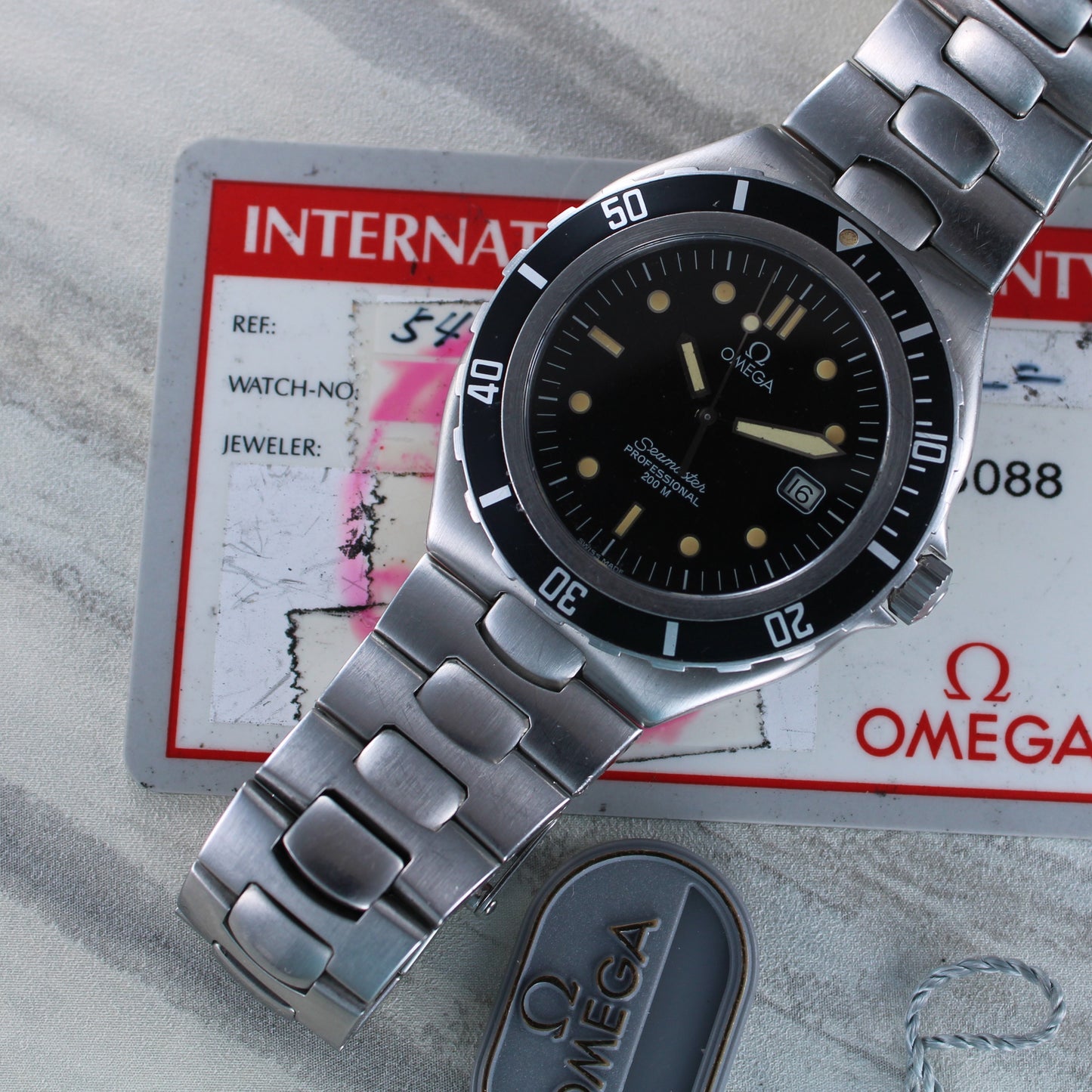 Omega Seamaster Professional Pre-Bond Jumbo Case 1993