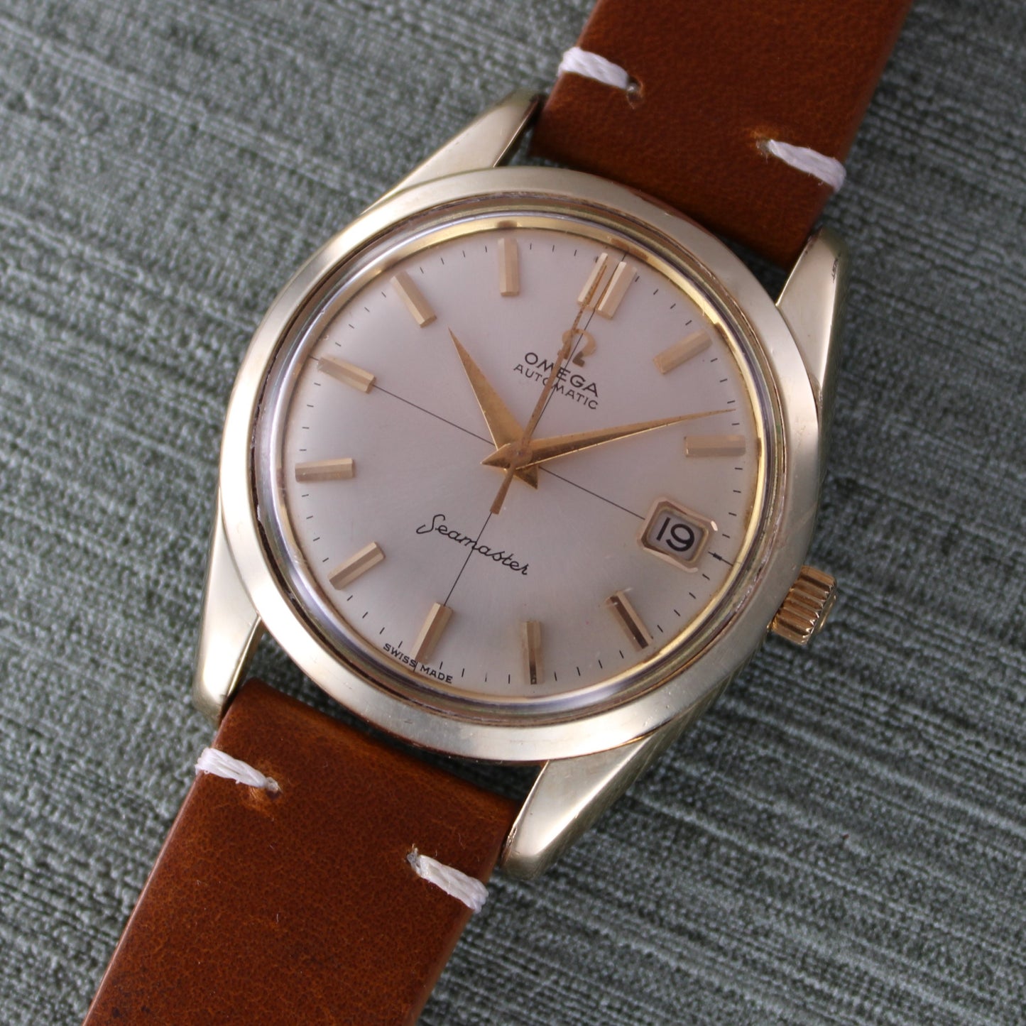 Omega Seamaster 'Datejust' Gold Capped Auto Date 1960