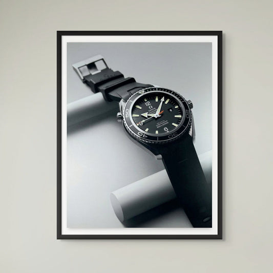 Original Omega Print James Bond Seamaster Planet Ocean Casino Royale